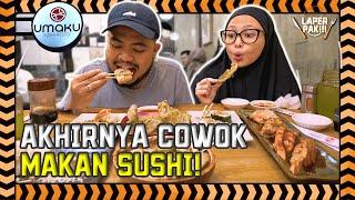 LAPER PAK ~ NYOBAIN SUSHI VIRAL UMAKU SUSHI️ ANTRIANYA BERJAM-JAM DAN CUMA BISA 1X PESAN️️