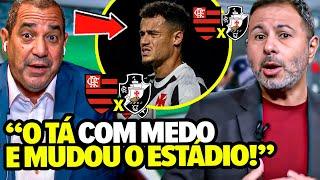 VASCO E COUTINHO PASSAM VERGONHA! Mídia Esportiva DETONA MEDO do Rival para enfrentar o Flamengo