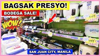 BODEGA SALE NG MGA APPLIANCES SA SAN JUAN | BUY 1 TAKE 1 | BAGSAK PRESYO | NEW ITEMS | P2