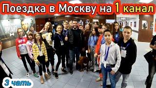 Поездка в Москву на 1 канал. 3 часть. Программа видели видео. Питбуль Спайк.