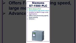 Siemens S7 1500 PLC