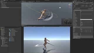 Unity3D - Creating a Sword Effect with Motion Path and Particle