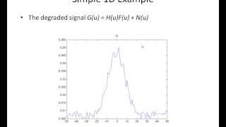 EENG 510 - Lecture 22-1 Deconvolution