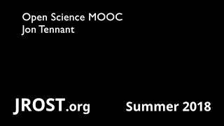 JROST Flashtalk: Open Science MOOC