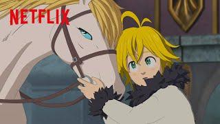 メリオダスが馬と意思疎通!? | 七つの大罪 怨嗟のエジンバラ 後編 | Netflix Japan