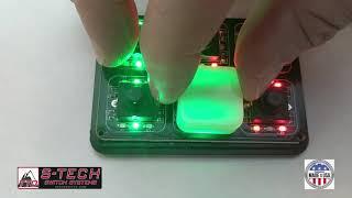 Change the S-TECH Universal Pod Switch System LED Lights ColorConfiguration