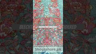 BEECHTREE print embroidered #wholesale #discount #fashion #brandedcutpieces @houseofbrands1