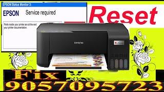 How to reset epson L1210 L1250 L3210 L3216 L3250 L5290 को रिसेट कैसे करे