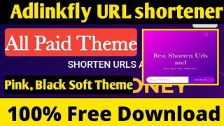 Adlinkfly URL shortener All Theme free download | Pink CSS Theme Black css theme free download