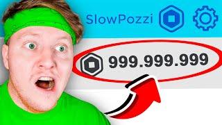 Я ПОЛУЧИЛ 999.999.999 РОБУКСОВ в ЭТОЙ ИГРЕ ROBLOX?!