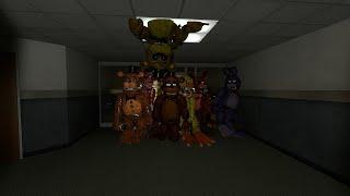 GMOD FNAF:Freddy and the gang leave the golden city!