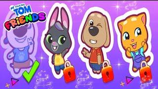 All Friends Entered in HomeMy Talking Tom Friends Gameplay APK Mod Walkthrough Game