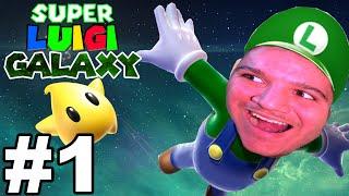 LUIGI TIME! - "Super Luigi Galaxy" [Part 1]