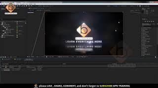 how to render in after effects cc 2018 without media encoder in telugu || Bpr training