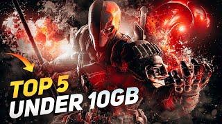 TOP 5 Best OPEN World PC Games Under 10GB For Low End PC (High Graphic) 