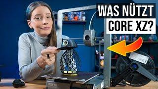 Was nützt ein Core XZ 3D Drucker - Ender 3 V3 Review Deutsch
