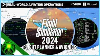 Microsoft Flight Simulator 2024 - Flight Planner & Avionics Presentation