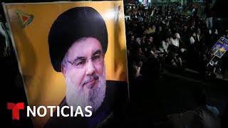 La muerte de Hassan Nasrallah a manos de Israel dispara la tensión | Noticias Telemundo