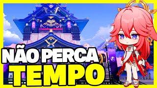 MELHOR ROTINA DIÁRIA – GANHE GEMAS E XP EM MENOS TEMPO – GENSHIN IMPACT