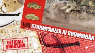 Airfix Sturmpanzer IV Brummbar 'Mid Version' Unboxing (A1376)