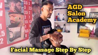 AGD Academy ￼| facial step massage training ￼| salon Academy ￼