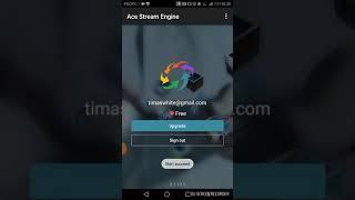 How to use Ace Stream in your mobile phone.