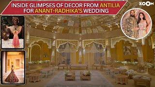 INSIDE visuals of LAVISH decor from Ambani's Antilia for Anant Ambani & Radhika Merchant's wedding