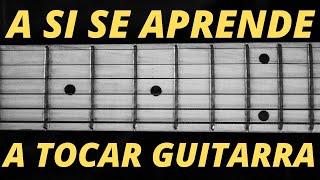 A si se aprende a tocar la guitarra  { sin experiencia  } tutorial completo