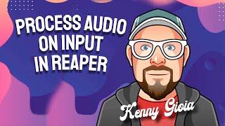 Processing Audio on Import in REAPER