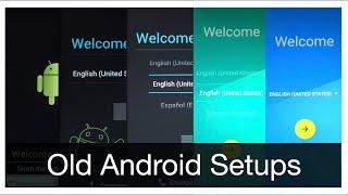 Old Stock Android Setup UIs (2.3.6 - 6)