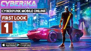 CYBERIKA Gameplay Android - Cyberpunk Mobile Action RPG