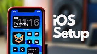 iOS Homescreen Setup Tutorial - Dark and Minimal Edition!!! (100% free)