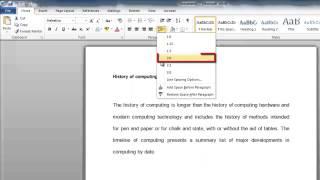 How to Change Paragraph Spacing in Word