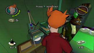 Futurama PS2 Gameplay HD (PCSX2)