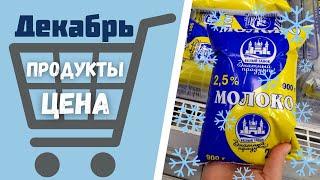 Продуктовая корзина 2021 ДЕКАБРЬ.  Закупка продуктов. Анализ и обзор цен на продукты питания.