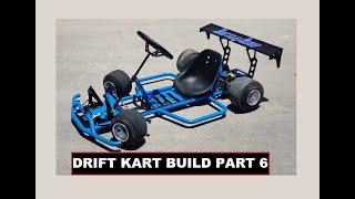 Battle Aero Drift Kart Build Part 6 - Wing Install by Rebel Drifter