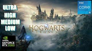 Hogwarts Legacy RTX 2060 & i5 10400F Gaming Benchmark 1080p ALL Settings