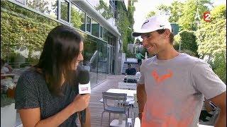 Rafael Nadal's interview with Alize Lim at RG, 5 June 2017