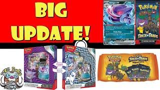 Big Pokémon TCG Product Update! Dark Powers ex Special Collection! Halloween Pack!(Pokémon TCG News)