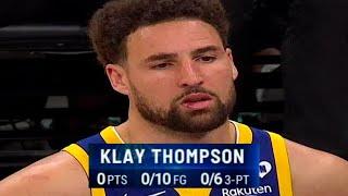 Don't forget Klay went 0-10 in an Elimination Game