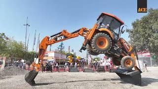 ACE Backhoe Loader - Rugged Machine - Demo