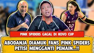 ABODANJA DIAMUK FANS PINK SPIDERS, FANS USULKAN PETISI MENGGANTI PEMAIN ASING, KOVO CUP 2024