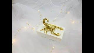 Скорпион из мастики / how to make scorpion cake topper / cómo hacer topper de torta de escorpión