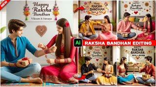 Create FREE - Raksha Bandhan Ai Photo Editing || Ai Image Generator || Ghaus Editz