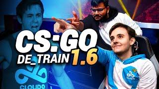 Old Cloud9 Reunited?! | CSGO 1.6 Throwback De_Train Ft. SGARES, VALENS, STUNNA, & RELYKS!