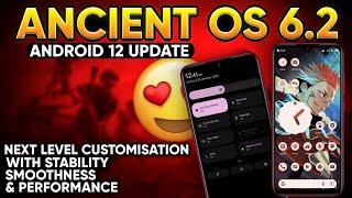 Ancient OS 6.2 For Redmi Note 7 Pro | Ancient OS 6.2 Android 12 | Lots of Customization & Smoothness