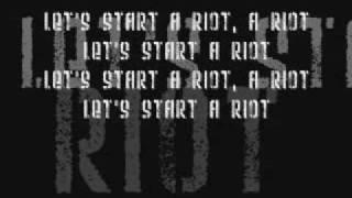 Riot-Three Days Grace(Lyrics)