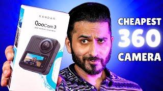 360 Camera In Budget! Kandao QooCam 3 camera for 360 videos | Born Creator