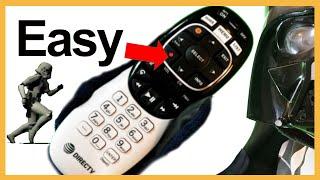 How to Program DirecTV Remote to TV and Receiver