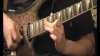 Chris Frank: Bach Violin Concert E-Major on Electric Guitar